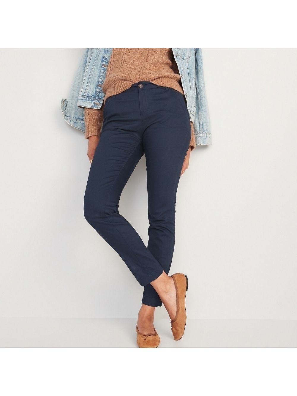 18 • Old Navy • High-Waisted Wow Skinny Pants Navy 509
